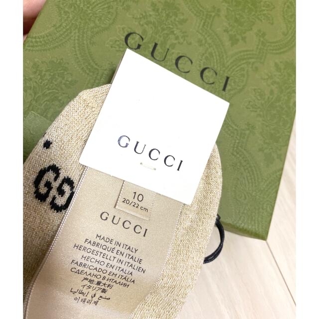 Gucci(グッチ)のgucci靴下『新品未使用商品』💄💋 レディースのレッグウェア(ソックス)の商品写真