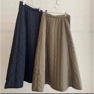 アリエス(aries)のaries mirage  quilt flare skirt　(ロングスカート)