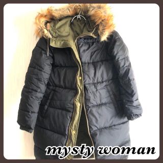 ミスティウーマン(mysty woman)の【mysty woman 】レディース リバーシブル モッズコート 美品(モッズコート)