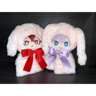 うさちゃんケープ　16cm ぬいぐるみ　着ぐるみ　ハンドメイド(ぬいぐるみ)