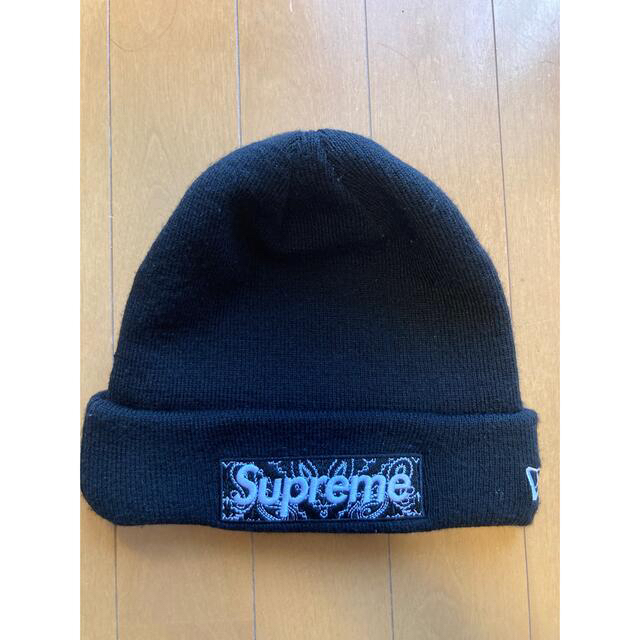 Supreme(シュプリーム)のSupreme New Era® Box Logo Beanie Bandana メンズの帽子(ニット帽/ビーニー)の商品写真