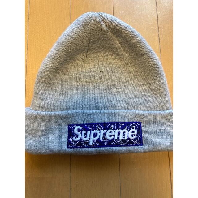 Supreme(シュプリーム)のSupreme New Era Box Logo Beanie Bandana メンズの帽子(ニット帽/ビーニー)の商品写真