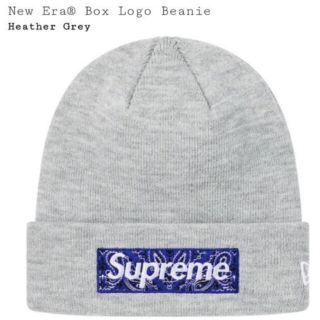 シュプリーム(Supreme)のSupreme New Era Box Logo Beanie Bandana(ニット帽/ビーニー)