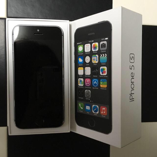 アップル(Apple)の※値下げしました iPhone5S 32GB ブラック(スマートフォン本体)
