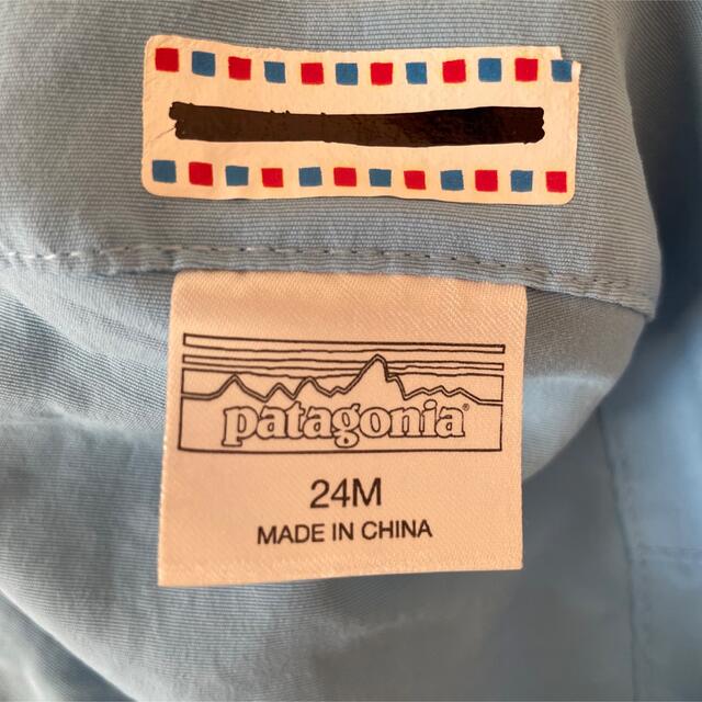 patagonia(パタゴニア)のPatagonia ベビー　帽子　オレンジ キッズ/ベビー/マタニティのこども用ファッション小物(帽子)の商品写真