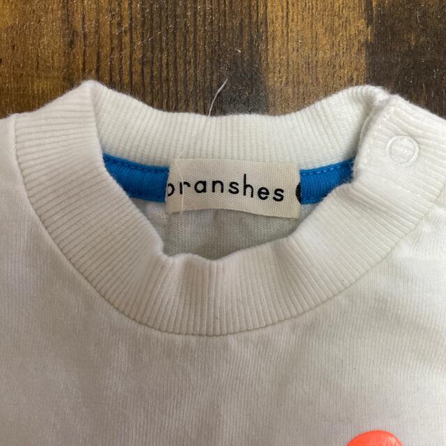 Branshes(ブランシェス)のBRANSHES.  カットソー　80センチ キッズ/ベビー/マタニティのベビー服(~85cm)(シャツ/カットソー)の商品写真