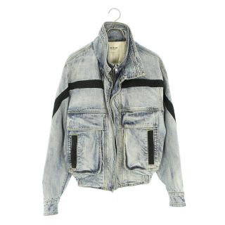 フィアオブゴッド(FEAR OF GOD)のフィアオブゴッド ヌバック切替ウォッシュド加工デニムジャケット S(Gジャン/デニムジャケット)