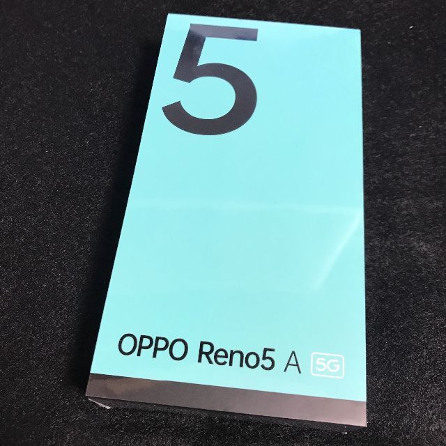 【新品/未開封】OPPO Reno5A ブルー★SIMフリー/残債なし★