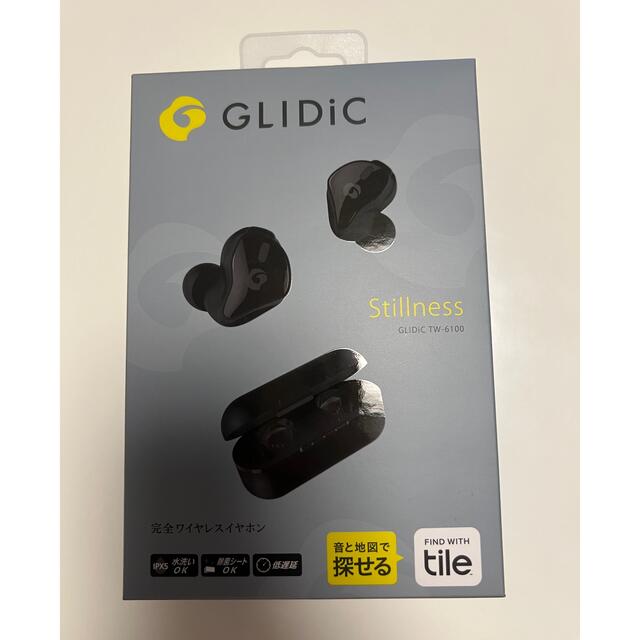 GLIDiC TW-6100 glidia 完全ワイヤレスイヤホン　ブラック　 | フリマアプリ ラクマ