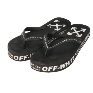 オフホワイト(OFF-WHITE)のオフホワイト OMIA131S20D270206000 ラバーサンダル 45(サンダル)