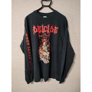 〇【値下げ不可】古着 90s DECIDE(Tシャツ/カットソー(七分/長袖))