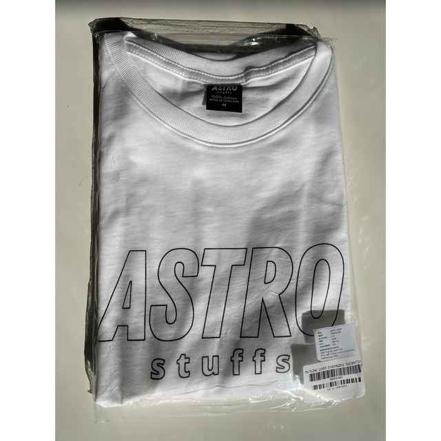 Astrostuffs ポストカードステッカー　半袖Tシャツ Mサイズ