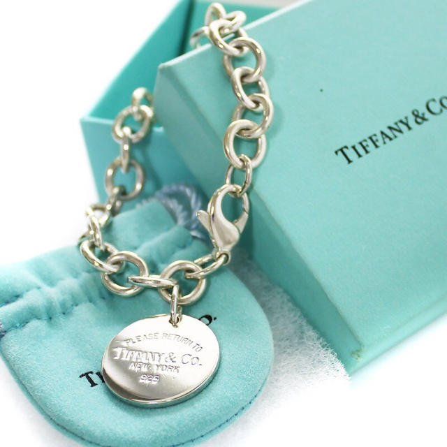 Tiffany & Co.(ティファニー)のティファニー♡ラウンドタグブレスレット レディースのアクセサリー(ブレスレット/バングル)の商品写真