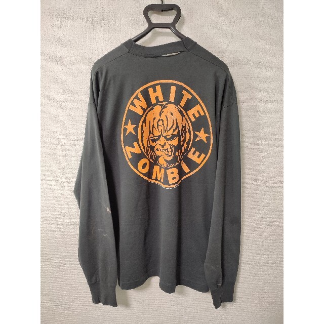 古着 90s WHITE zombie メンズのトップス(Tシャツ/カットソー(七分/長袖))の商品写真