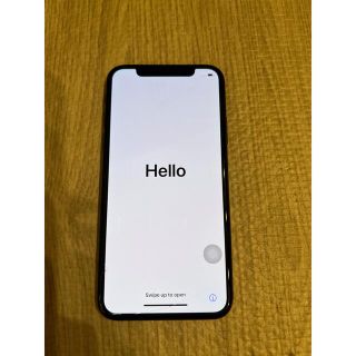 アップル(Apple)のiPhoneXs 64G スペースグレイ(スマートフォン本体)