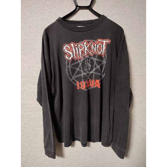 古着 slipknot 90s Tシャツ+カットソー(七分+長袖) 【通販 人気】
