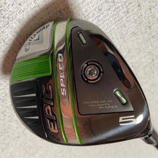 キャロウェイ(Callaway)の《美品》キャロウェイ EPIC SPEED FW #5/18° 純正50-SR(クラブ)