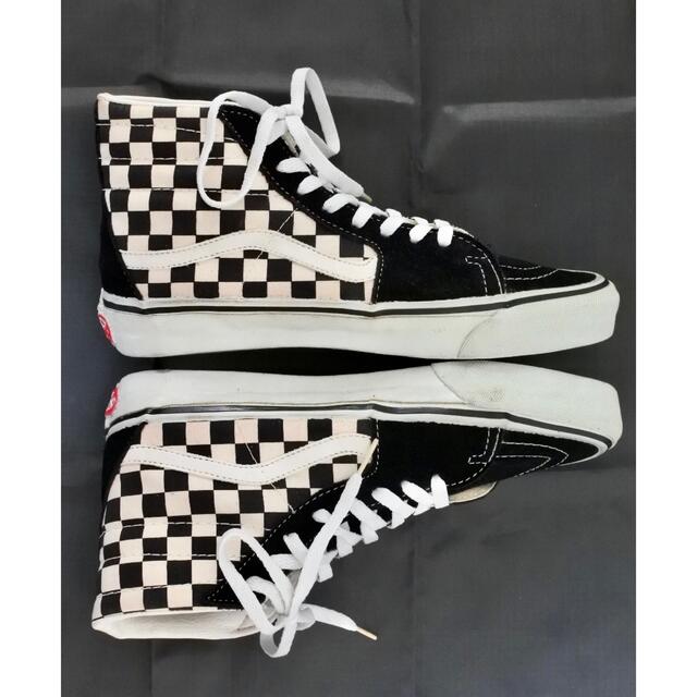 1990年代 USA製VANS SK8-Hi スケート ハイ チェッカー