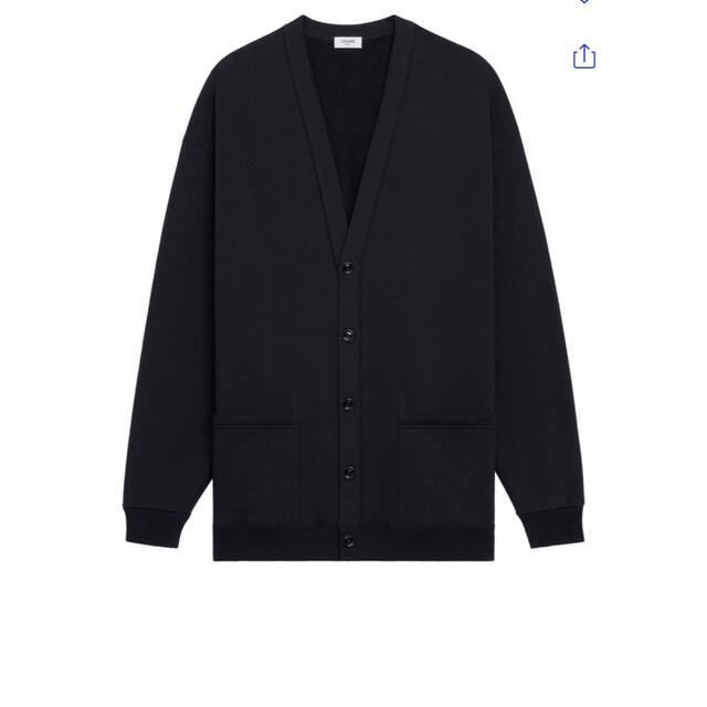 CELINE オーバーサイズ カーディガン / コットンフリース | vizoobras