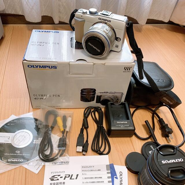 日本製即納 OLYMPUS PEN Lite E-PL5レンズキット/ミラーレス一眼レフ