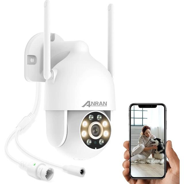 ☆新品 防犯カメラ wifi AI動体検知 遠隔監視 双方向通話 IP65防水