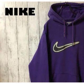 ナイキ(NIKE)のNIKE ナイキ　ビッグロゴ  スウェット パーカー　古着(パーカー)