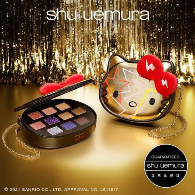 shu uemura(シュウウエムラ)のシュウウエムラ×ハローキティ　ロックザパーティ　アイパレット コスメ/美容のベースメイク/化粧品(アイシャドウ)の商品写真