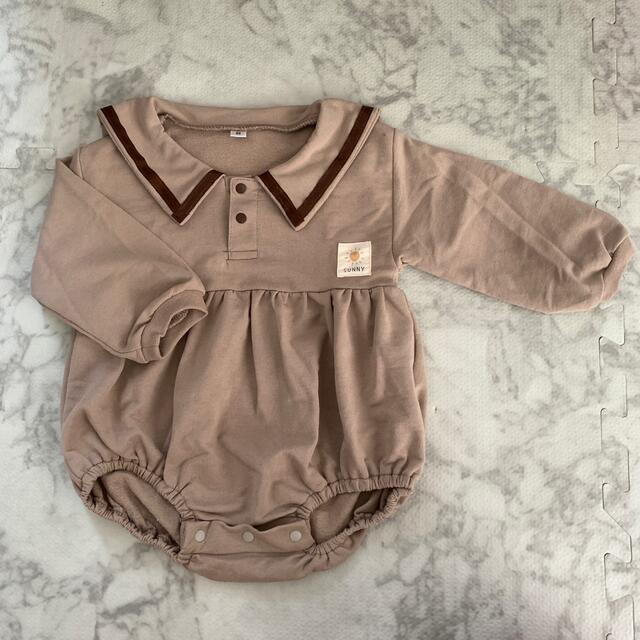 可愛い　ロンパース　男の子　女の子　80 美品 キッズ/ベビー/マタニティのベビー服(~85cm)(ロンパース)の商品写真