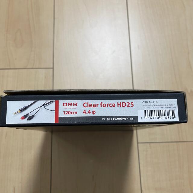 ORB CLEAR FORCE HD25 4.4  ヘッドホンリケーブル 1.2