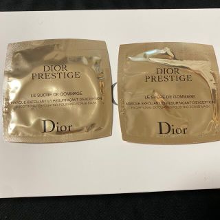 ディオール(Dior)のDior プレステージ　洗顔料　サンプル　2点(ゴマージュ/ピーリング)