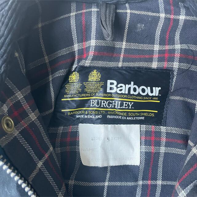 80s 激レア2ワラント バブアー 【Barbour】バーレーBURGHLEY 値引