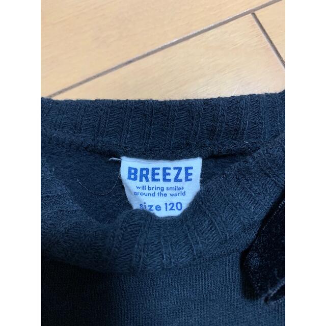 BREEZE(ブリーズ)のBREEZE ブリーズ トップス 120 キッズ/ベビー/マタニティのキッズ服女の子用(90cm~)(Tシャツ/カットソー)の商品写真