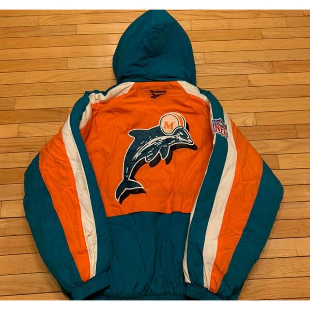 Reebok NFL Dolphinsドルフィンズ　中綿ジャケット