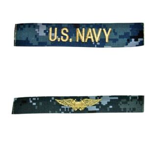U.S.Navy (NWU　TYPE1) 上級下士官・士官用テープセット(戦闘服)