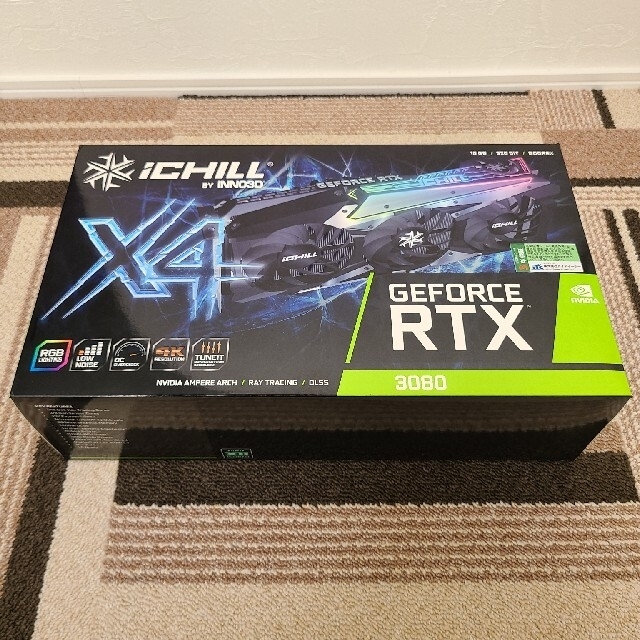 スマホ/家電/カメラGeForce RTX 3080 ICHILL X4