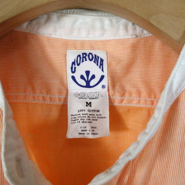 ■良品■コロナ　春夏　コードレーンスタンドカラーシャツ　CORONA