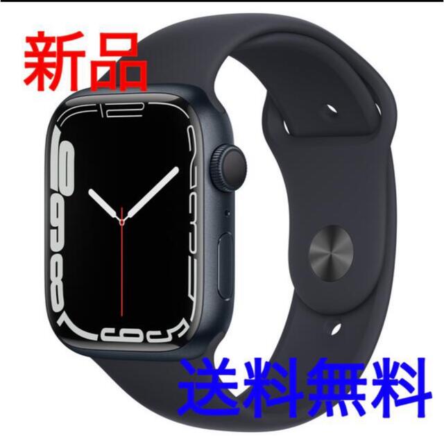 腕時計(デジタル)【新品】Apple Watch Series 7（GPS）- 45mm
