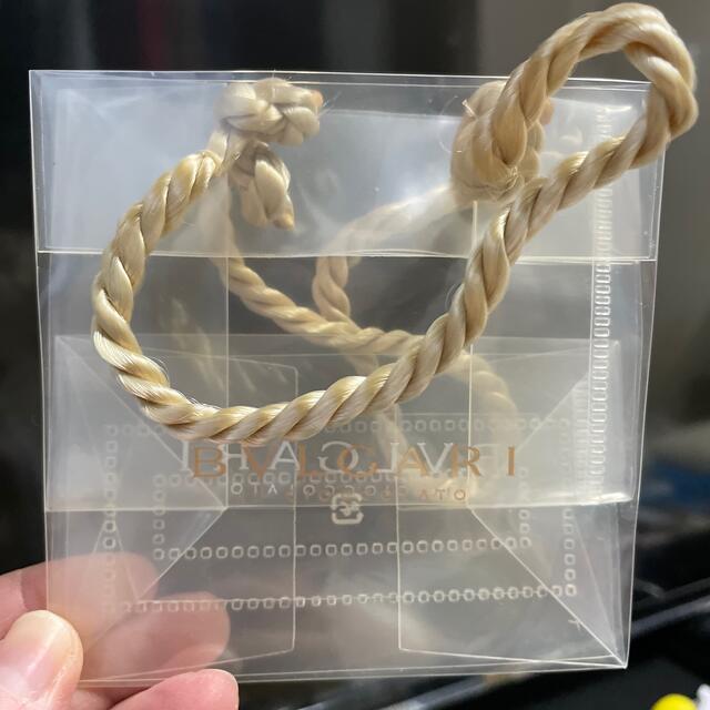 BVLGARI(ブルガリ)のBVLGARI チョコの箱　硬めのビニール袋 その他のその他(その他)の商品写真