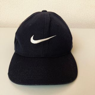 ナイキ(NIKE)の'80s〜'90s NIKE 白タグ cap ダークネイビー(キャップ)