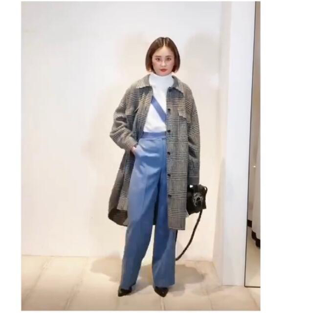 LE CIEL BLUE Oversized Shirt Coat 4