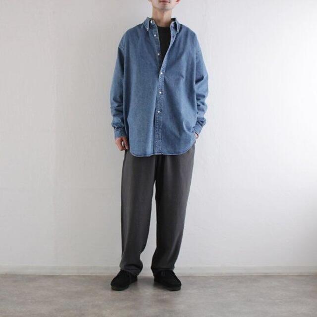 【サイズ2】A.PRESSE アプレッセ 22SS BD DENIM SHIRT