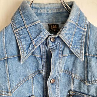 Lee リー ビンテージ デニムジャケット 古着 ジージャン パッチワーク