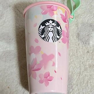 スターバックスコーヒー(Starbucks Coffee)のスタバ ストラップカップシェイプボトル(タンブラー)