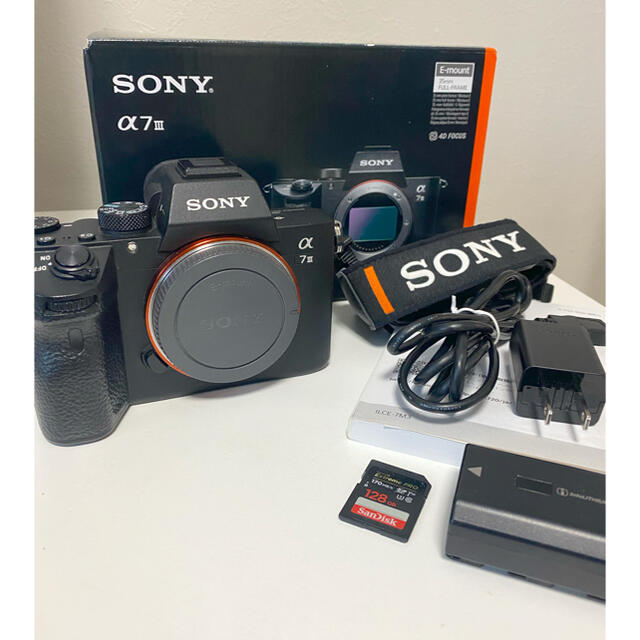 SONY(ソニー)のSONY デジタル一眼カメラ α7 III ILCE-7M3 スマホ/家電/カメラのカメラ(ミラーレス一眼)の商品写真