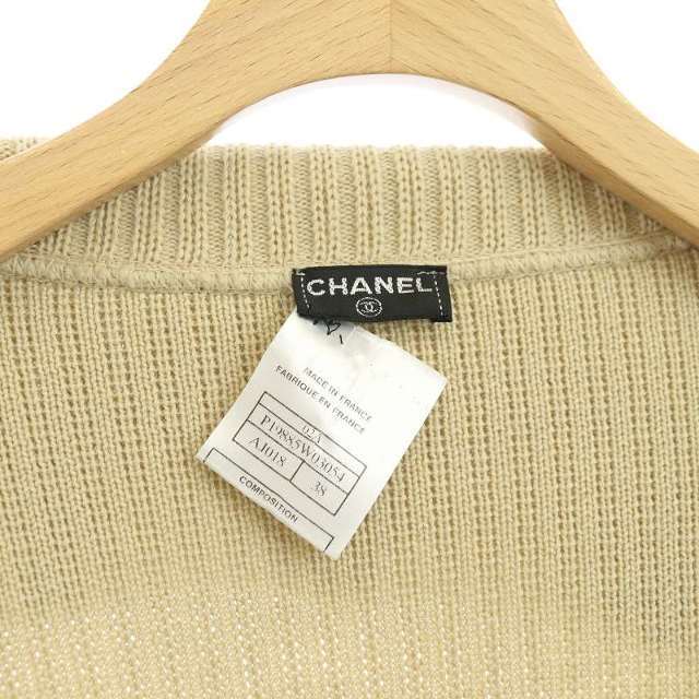 CHANEL(シャネル)のシャネル スポーツライン ニットカーディガン ジャケット ココマーク 38 レディースのトップス(カーディガン)の商品写真