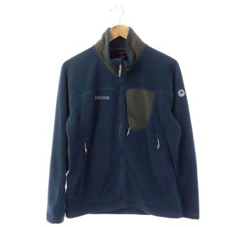 マーモット(MARMOT)のマーモット MARMOT フリースジャケット ブルゾン ジップアップ M 青(ブルゾン)