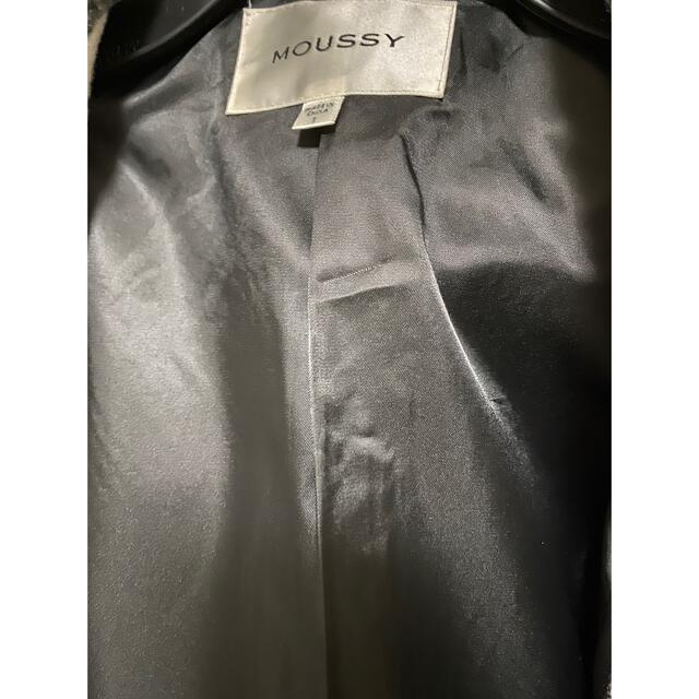moussy(マウジー)のジャケット　アウター　moussy マウジー　チェック　ブラック　ホワイト レディースのジャケット/アウター(その他)の商品写真