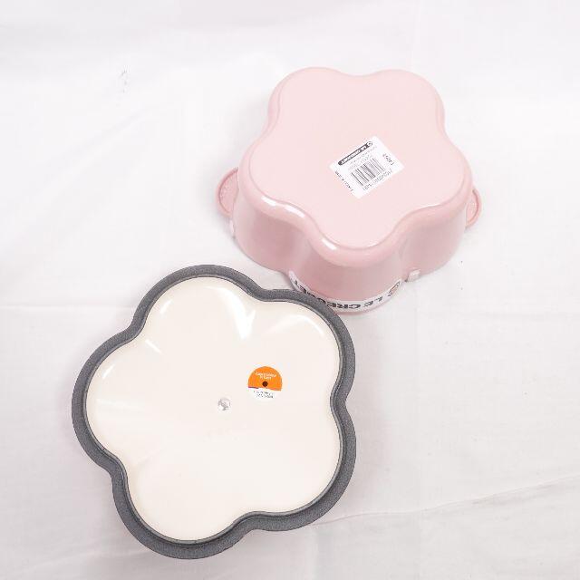 Le Creuset ルクルーゼ ココットフルール シフォンピンク Le Creuset ルクルーゼ ココットフルール シフォンピンク