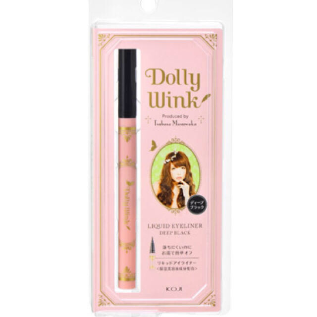 Dolly wink(ドーリーウィンク)のドーリーウィンク リキッドアイライナー ディープブラック コスメ/美容のベースメイク/化粧品(アイライナー)の商品写真