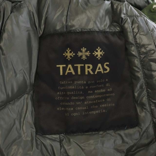 TATRAS(タトラス)のタトラス インナーダウン トレンチコート アウター カーキ LTA14S4354 レディースのジャケット/アウター(トレンチコート)の商品写真